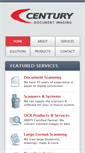 Mobile Screenshot of centurydocumentimaging.com